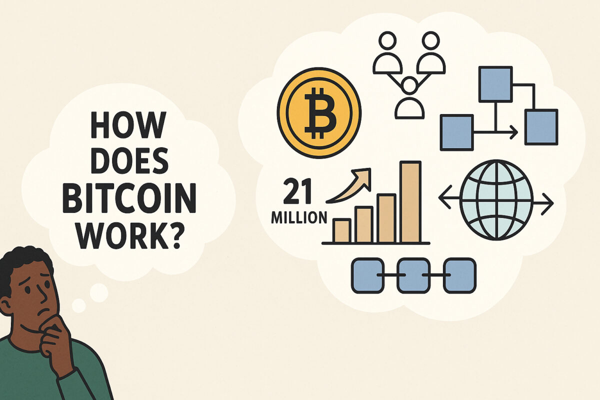 How Bitcoin works visual