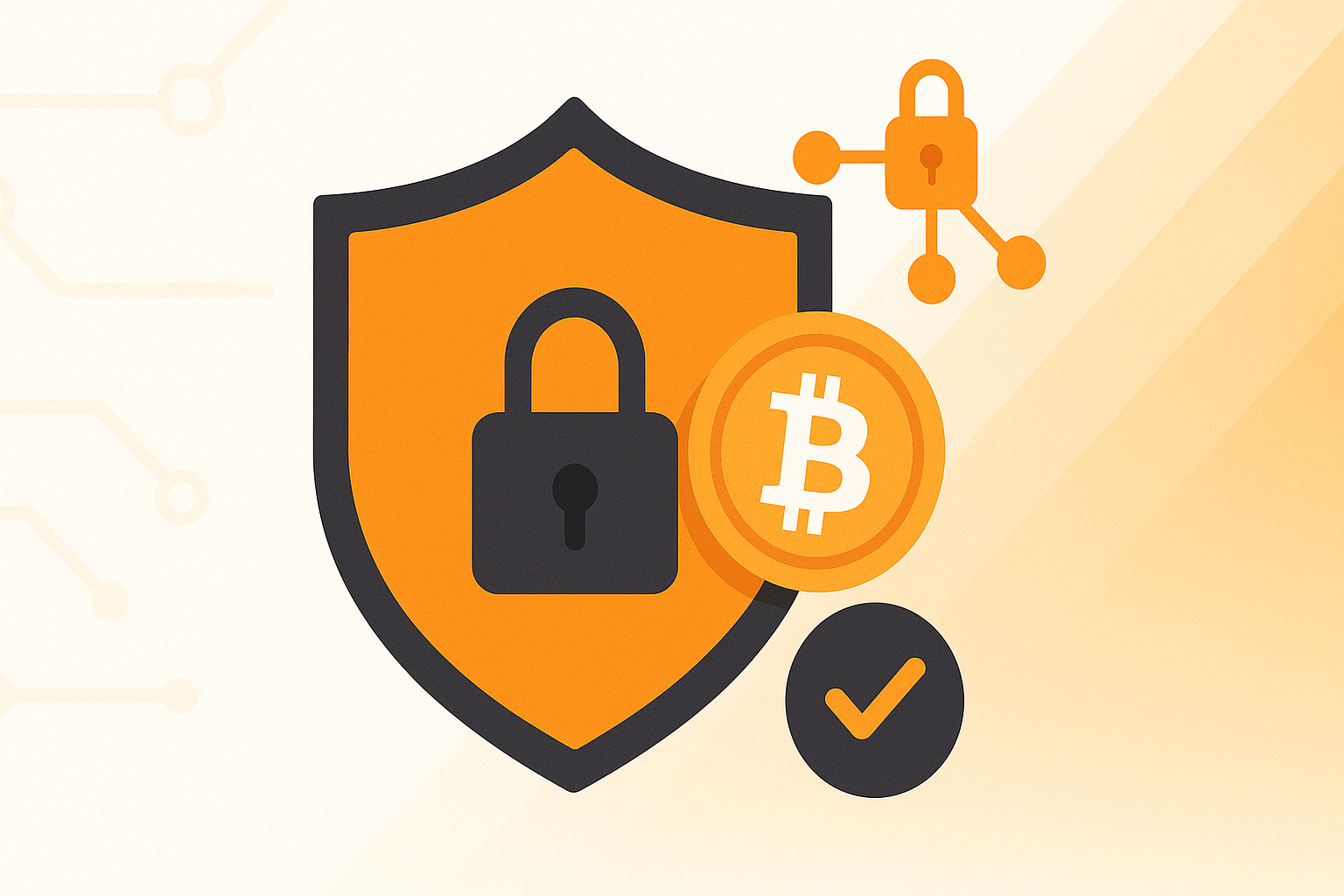 Secure crypto storage banner