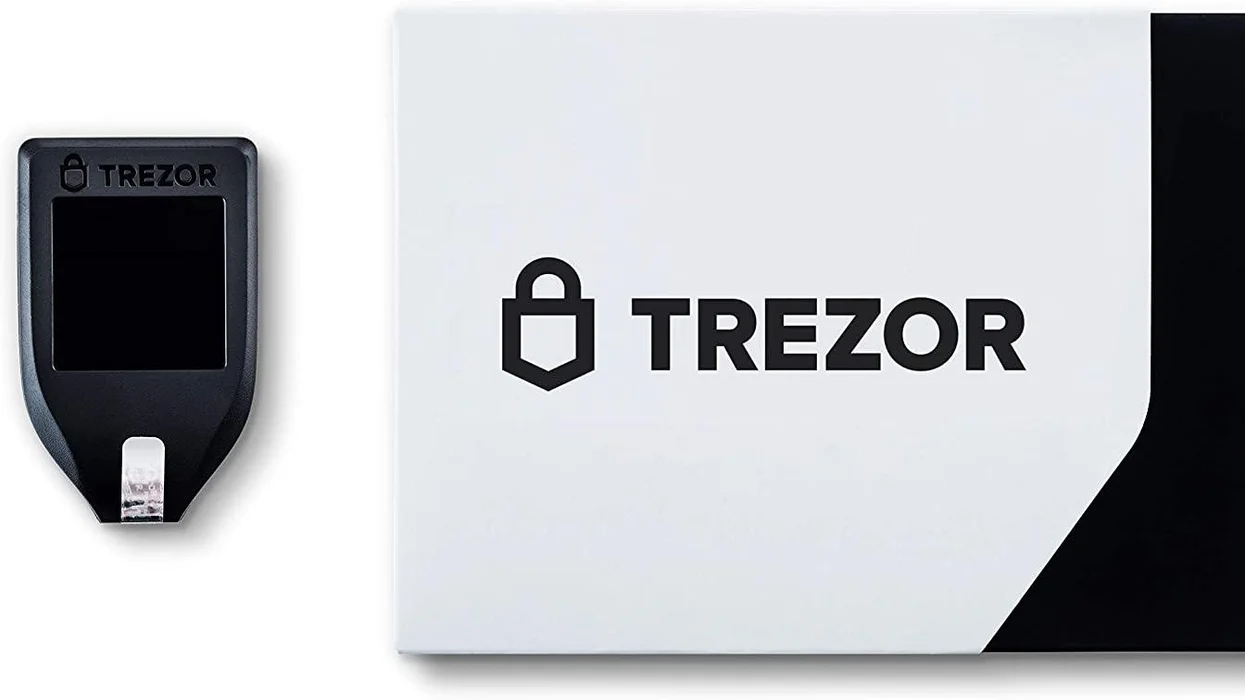 Trezor hardware wallet logo