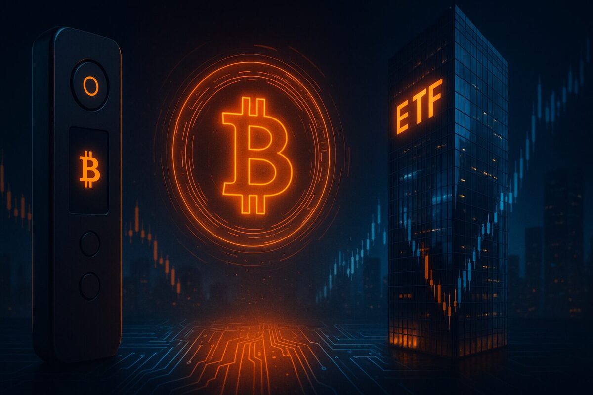 Self-custody vs Bitcoin ETF hero image, 1600x900