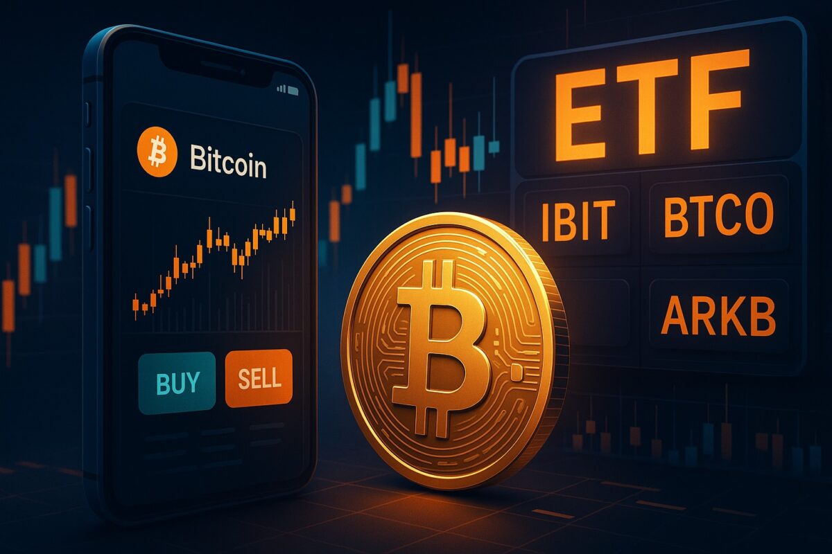 How to buy Bitcoin through an ETF - step-by-step