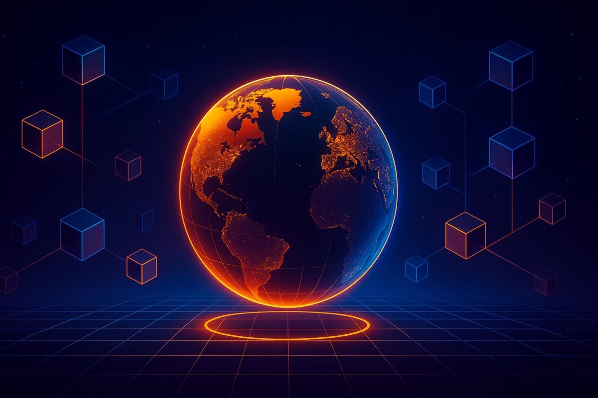 What are dApps explained with a decentralized app world concept