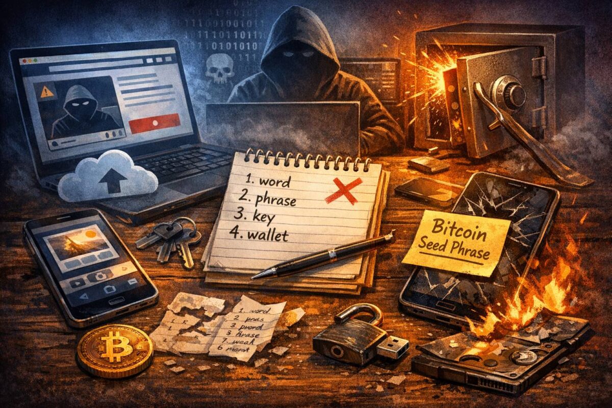 Biggest Bitcoin self-custody mistakes beginners make and how to avoid them